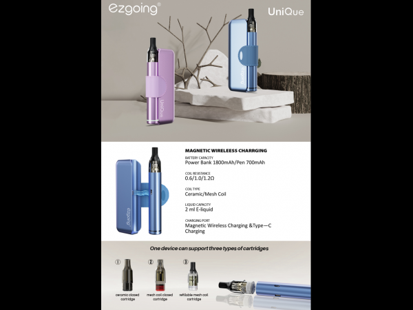 Newest 3 in 1 Pod System come with Power Bank has been released